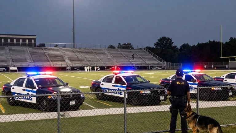 Illustration for: 20 Extra Officers Assigned to Harmony Football After Threats Cleared